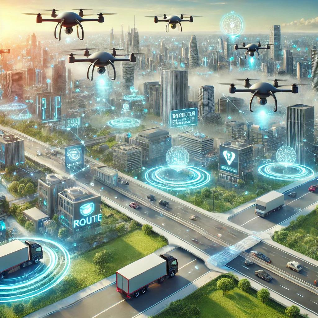 Otimização de rotas de entrega com inteligência artificial